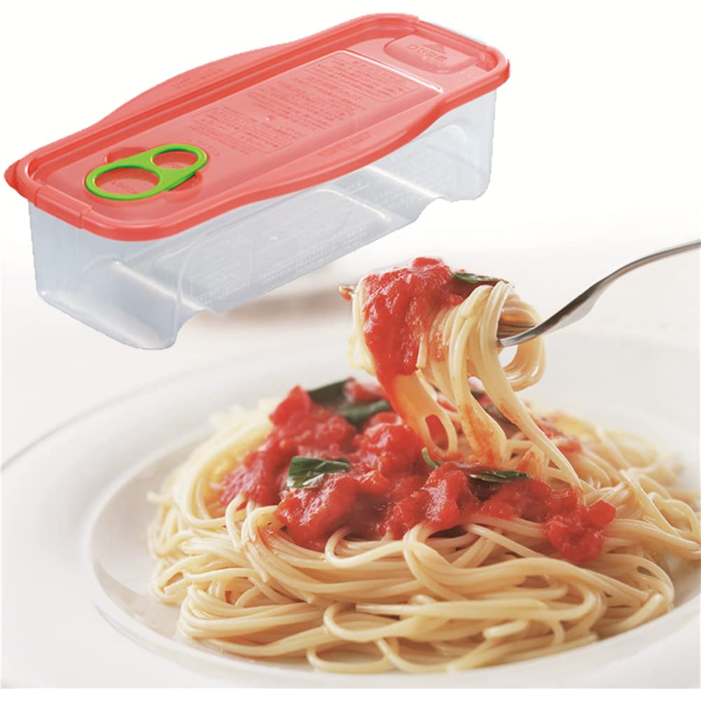 Lankater 900ml Mikrowelle Nudeln Pasta Spaghetti Cooker Umweltfreundlich Kochen Pasta Box-küche-Werkzeug