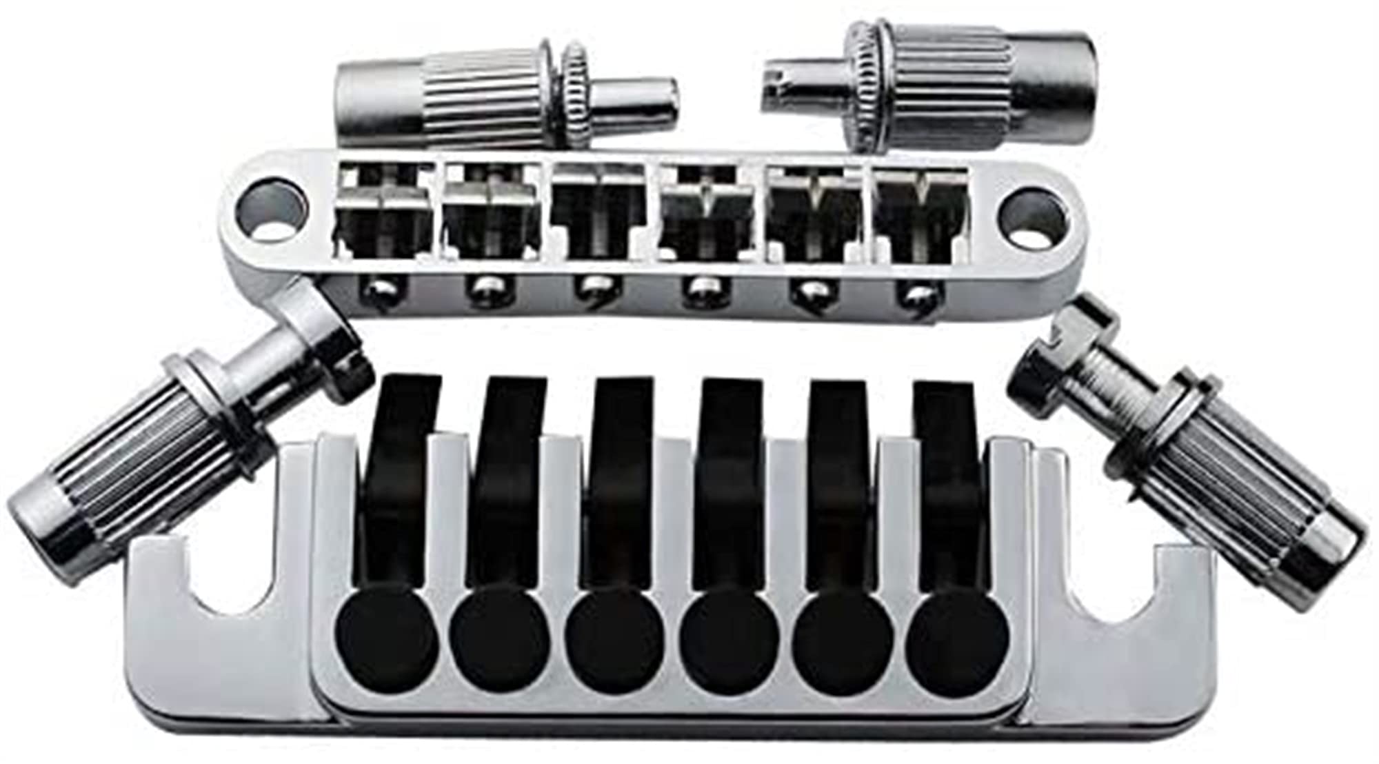 Buy Guitar Tailpiece Guitar BM003 Saddle Bridge And Retro TP6 Stop