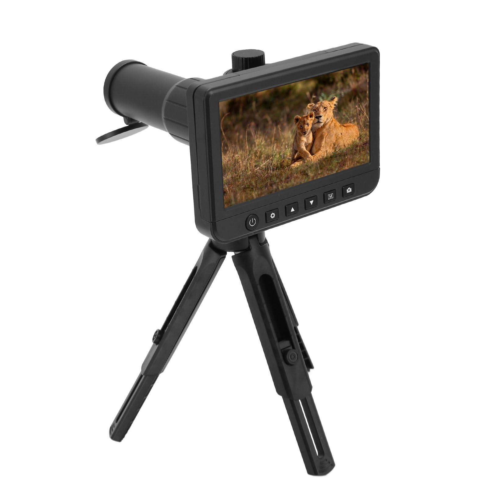 Digitale Teleskopkamera 50-fache Vergrößerung 1080p Video 5-Zoll LCD-Display für die Jagd