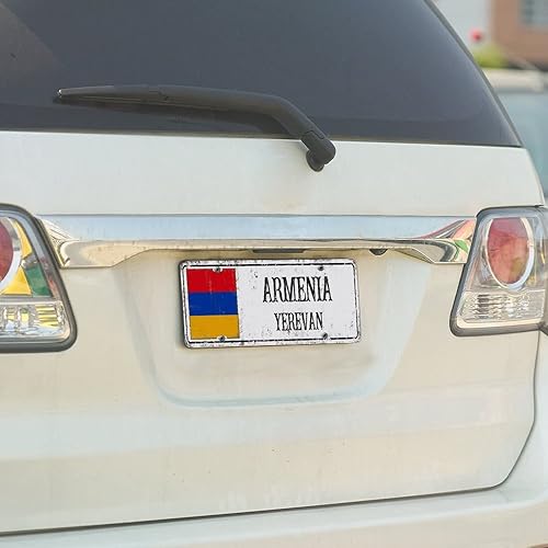 Miniatura 10 de Placa de matrícula decorativa de la bandera nacional de la ciudad de Zúrich, placa delantera decorativa de la ciudad de Suiza, 6 x 12 pulgadas,