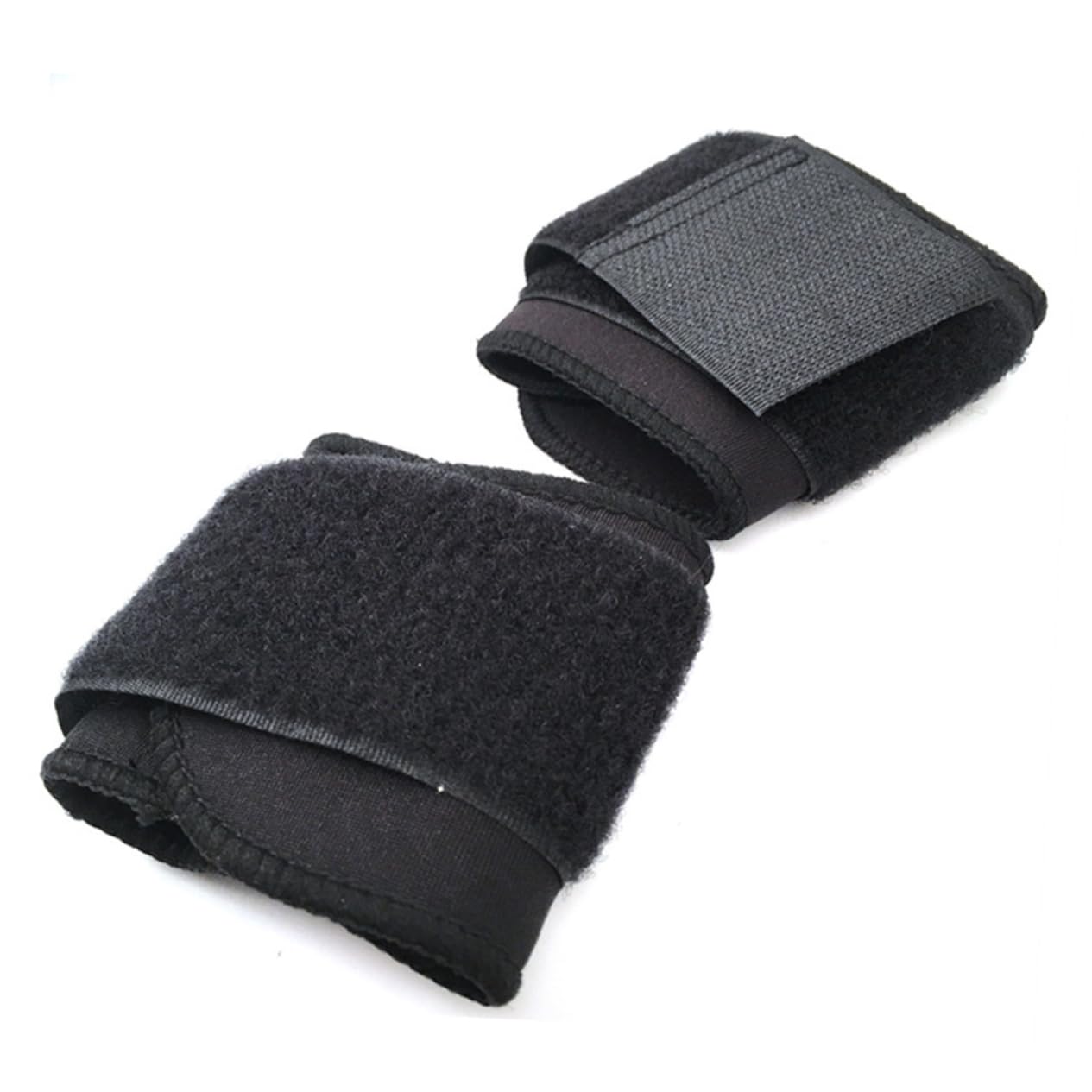 Milisten 1pair Adjustable Sports Wrist Guard Breathable and Wristband for Fitness Activities Creative Design for Men and Women Soft for Comfortable Wear Black Color