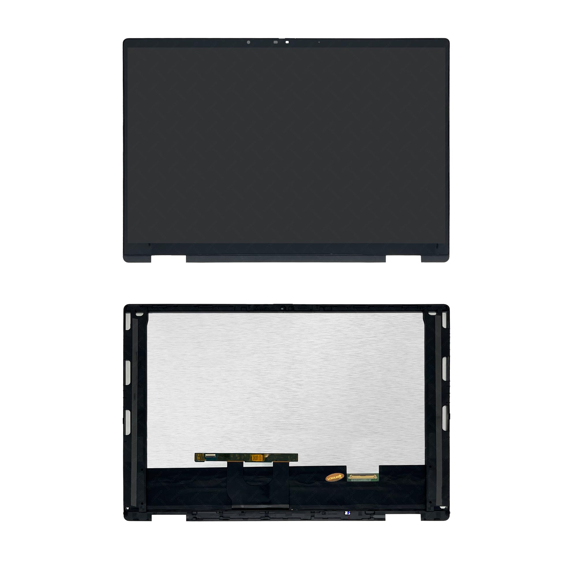 14 Pouces 120Hz 2.8K OLED Écran Tactile LCD IPS de Remplacement Assemblé pour HP Envy x360 2-en-1 14-FC 14t-FC 2880x1800 40 Broches avec Cadre