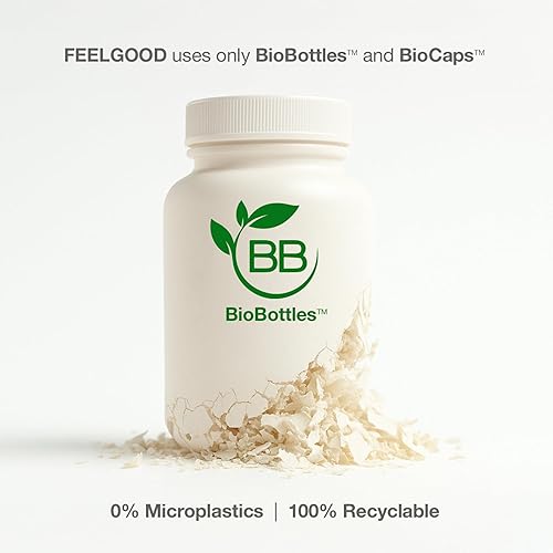 Miniatura 4 de Feelgood Company NAD+ Suplemento de cloruro de ribósido de nicotinamida, alta absorción, blanco, 60 cápsulas veganas, apoya la salud celular y la