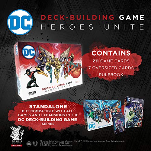 DC Deck-Building Game: Heroes Unite juego de mesa miniatura 5
