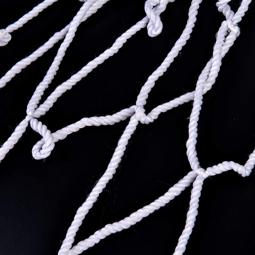 Nikou Siatka na bramkę do piłki nożnej - 3 x 2 m siatka do piłki nożnej siatka treningowa do piłki nożnej, włókno polipropylenowe sportowe narzędzia treningowe
