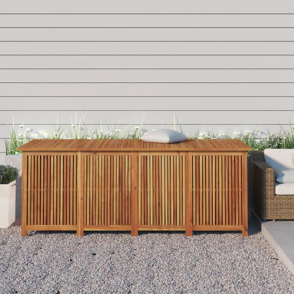 Outdoor Storage Bench VidaXL Deck Box Seating For Patio Furniture - Main Image