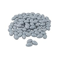 Vista 6 de Almendras Jordan (bolsa a granel de 1 libra) Deliciosas nueces de caramelo para fiestas, bodas y más (azul claro)