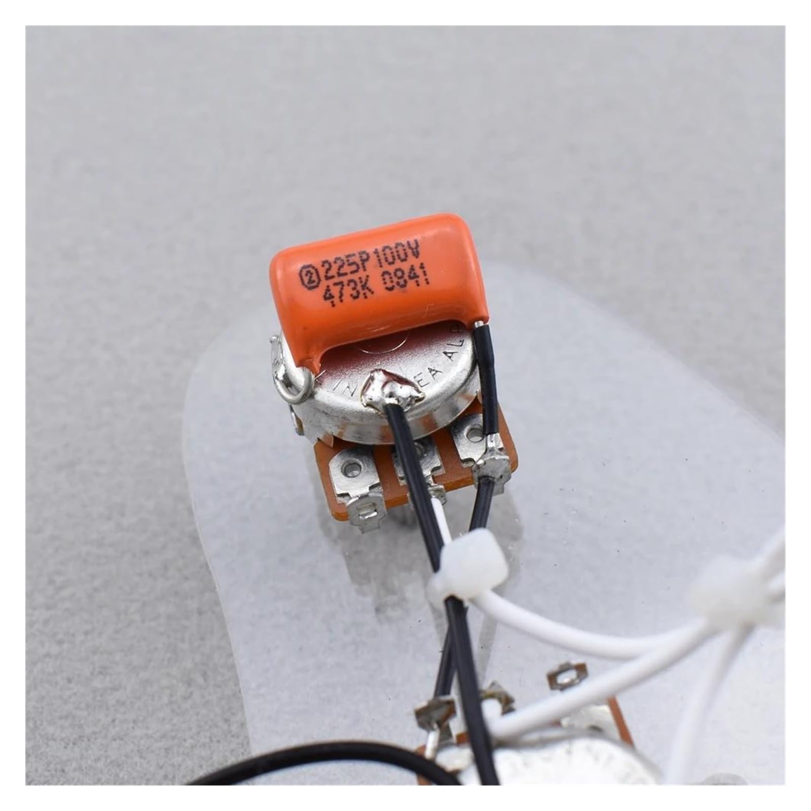 1 Juego De Arnés De Cableado De Guitarra Eléctrica SSS/SSH Kit De Potenciómetro De 500K