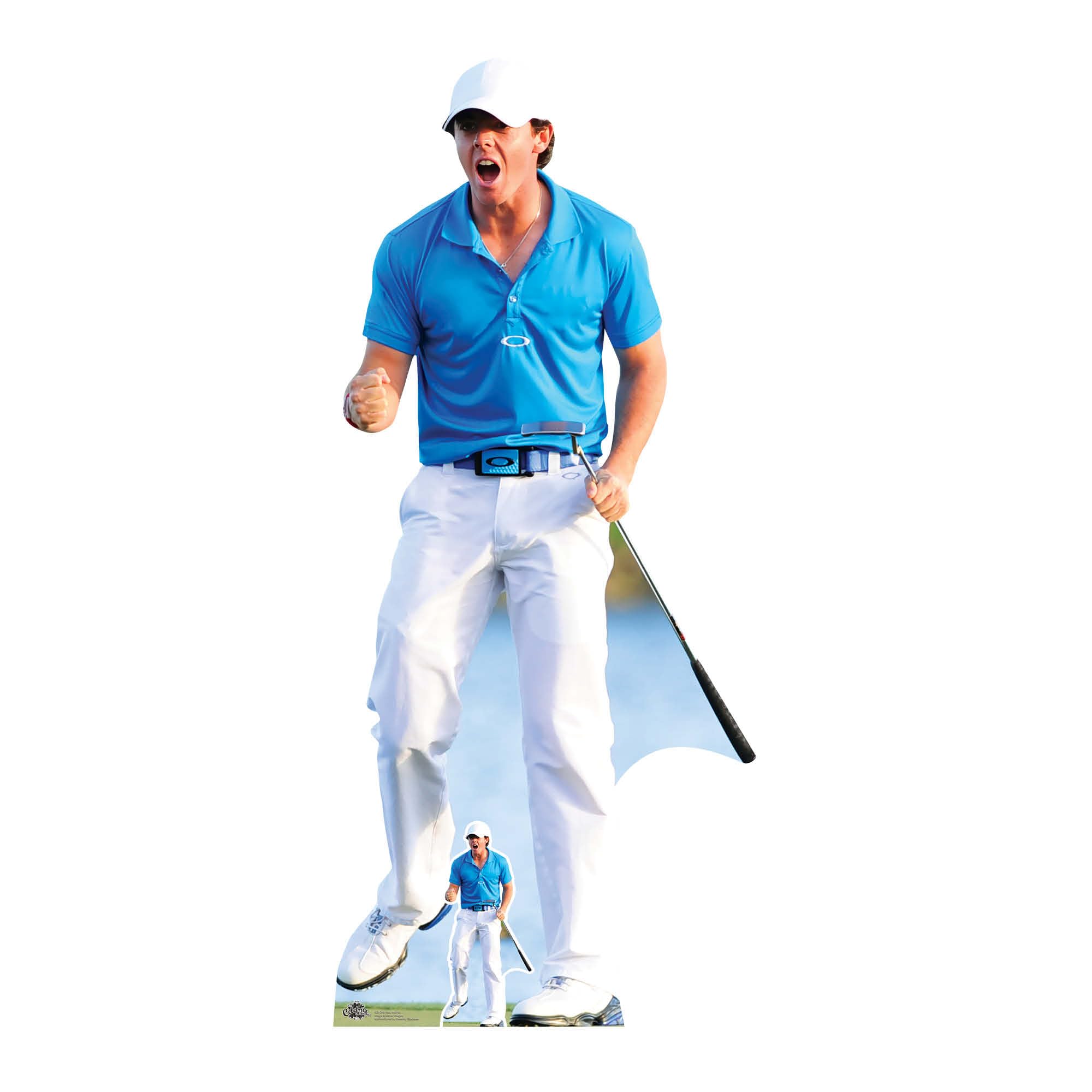 Star Cutouts Mcilroy Cs1248 Rory – 175Cm Lifesize Cardboard Cutout | Great Golf Fan Gift, Sports Display & Event Decoration