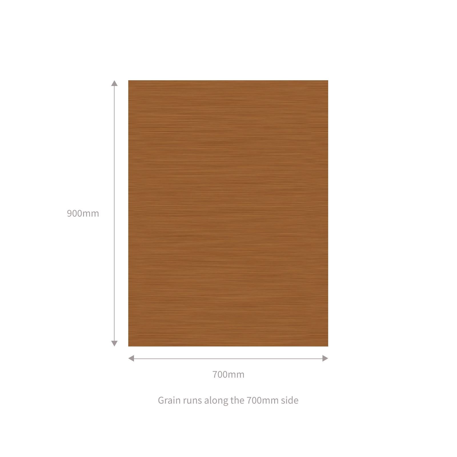 UPVC Flat Skirting 70 X 6mm Mahogany - Plastix Plus Discount DIY