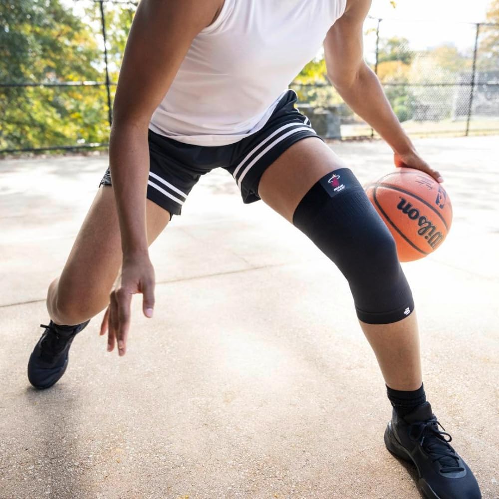 BAUERFEIND Sports Compression Knee Support NBA Rodillera Deportiva, Unisex Adulto