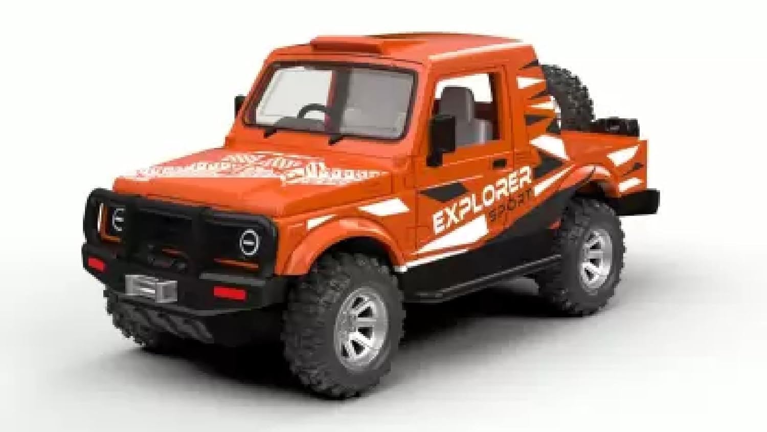 Peekoo Toys/Toy Car For Kids, Explorer Sports Car, Looks Like/Gypsy/Thar/Gymny/Suv / - Orange (B0CX5HKWJR) Amazon Price History, Amazon Price Tracker