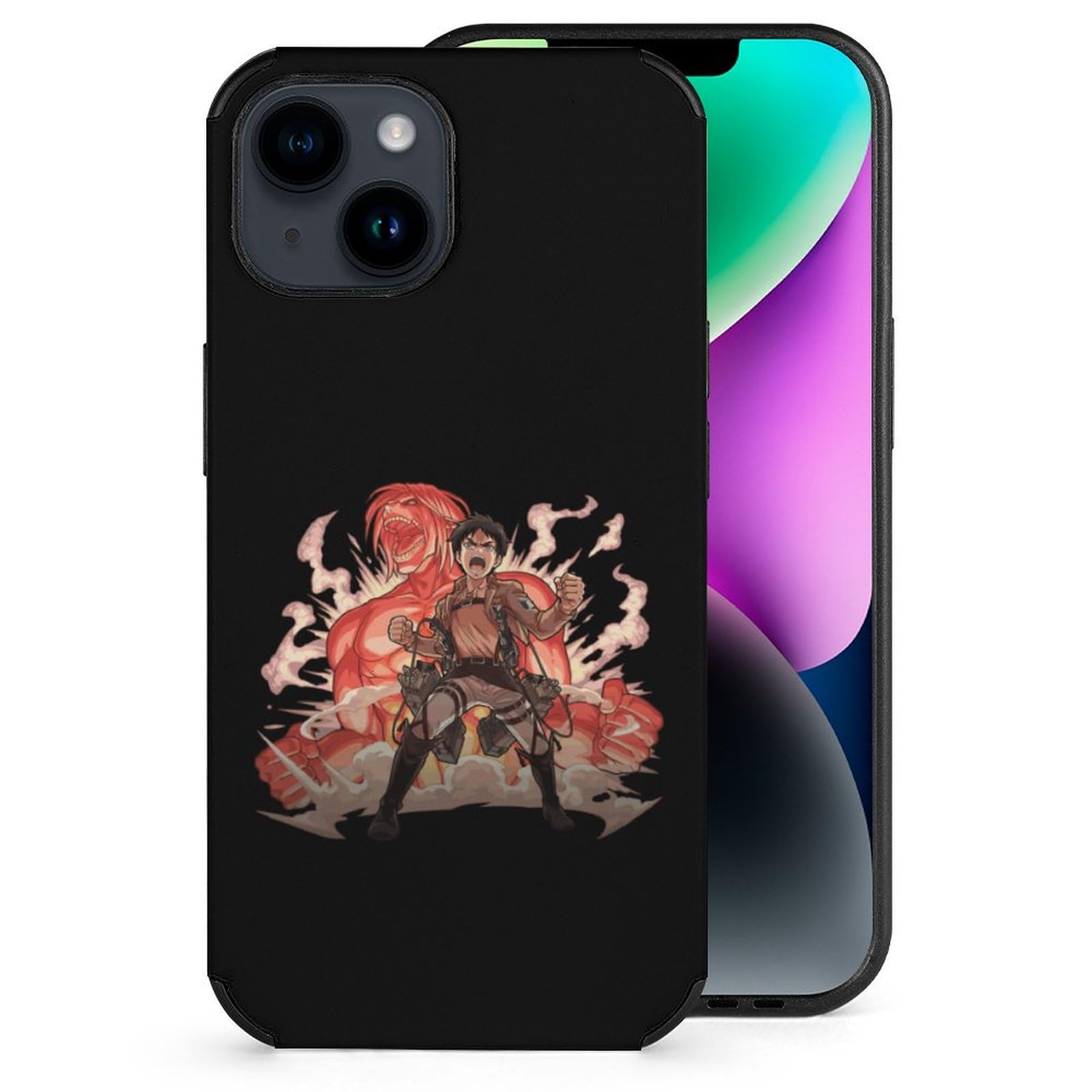 進撃の巨人　エレンイェーガー　スマホケース　iPhone/Android兼用 Amazon.co.jp: iPhone 14ケース 進撃の巨人 エレン・イェーガー