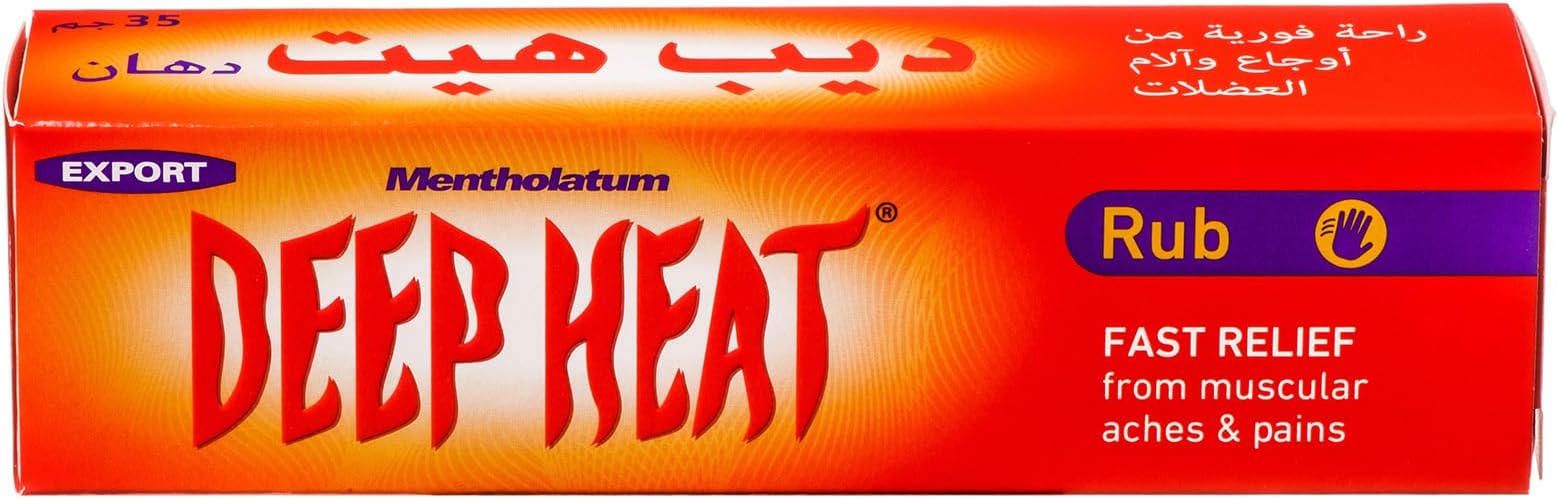 Heat Rub, For Muscular & Rheumatic Aches, Pain and Stiffness, 35g (Pack of 1)