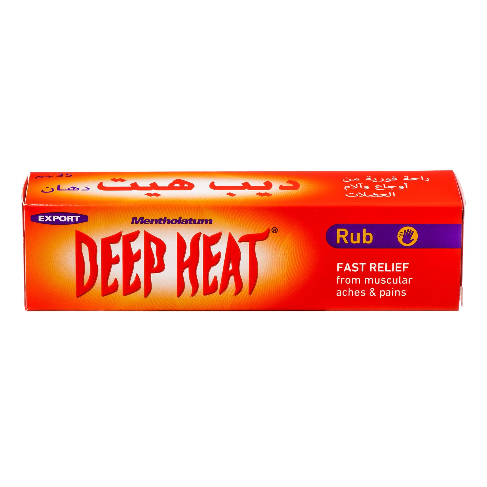 Deep Heat Heat Rub, For Muscular & Rheumatic Aches, Pain and Stiffness, 35g (Pack of 1)