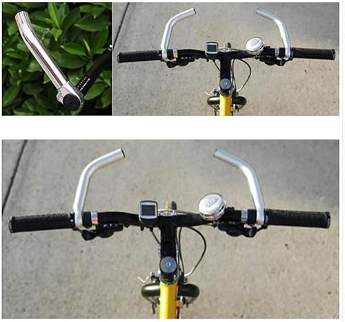 1 par de manillares de bicicleta de aleación de aluminio para manillar de bicicleta, manillar de bicicleta de montaña, manillar de bicicleta de