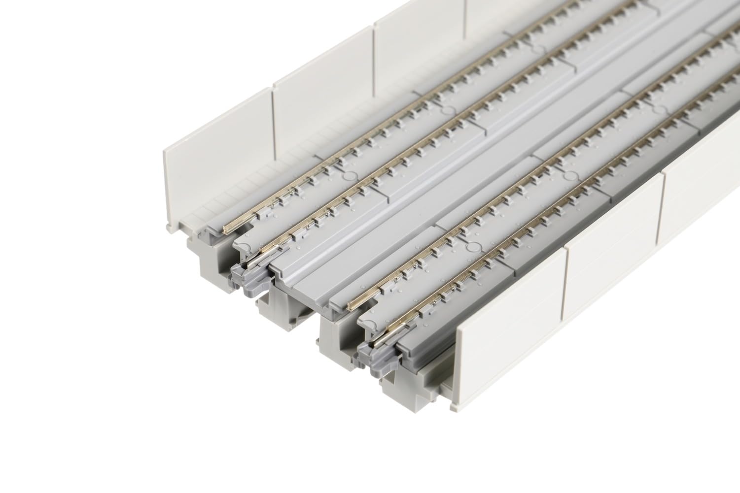 Amazon.co.jp: KATO Nゲージ 複線高架直線線路 186mm 2本入 20