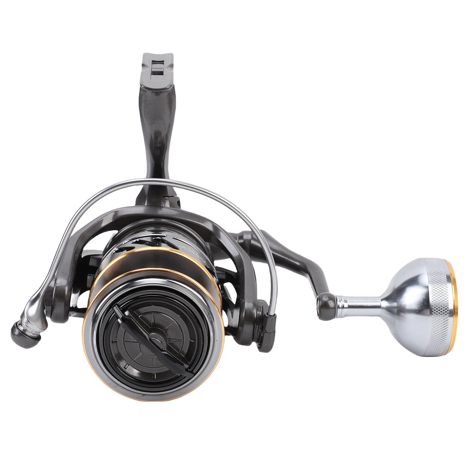 Diyeeni Metalowa Kołowrotek Spinningowy, 66.1 Lbs Hamulec, 5.2:1