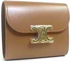 極上美品❣️セリーヌ トリオンフ スモールウォレット ホワイト L67 スモールフラップウォレット トリオンフ / トリオンフキャンバス