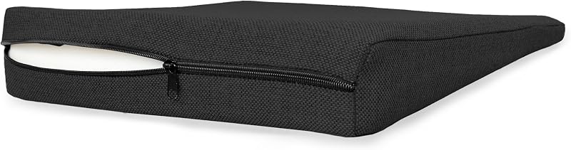 POKAR Ergonomikus Ékpárna Fekete 38x38 cm Irodai Szék és Autó Üléshez