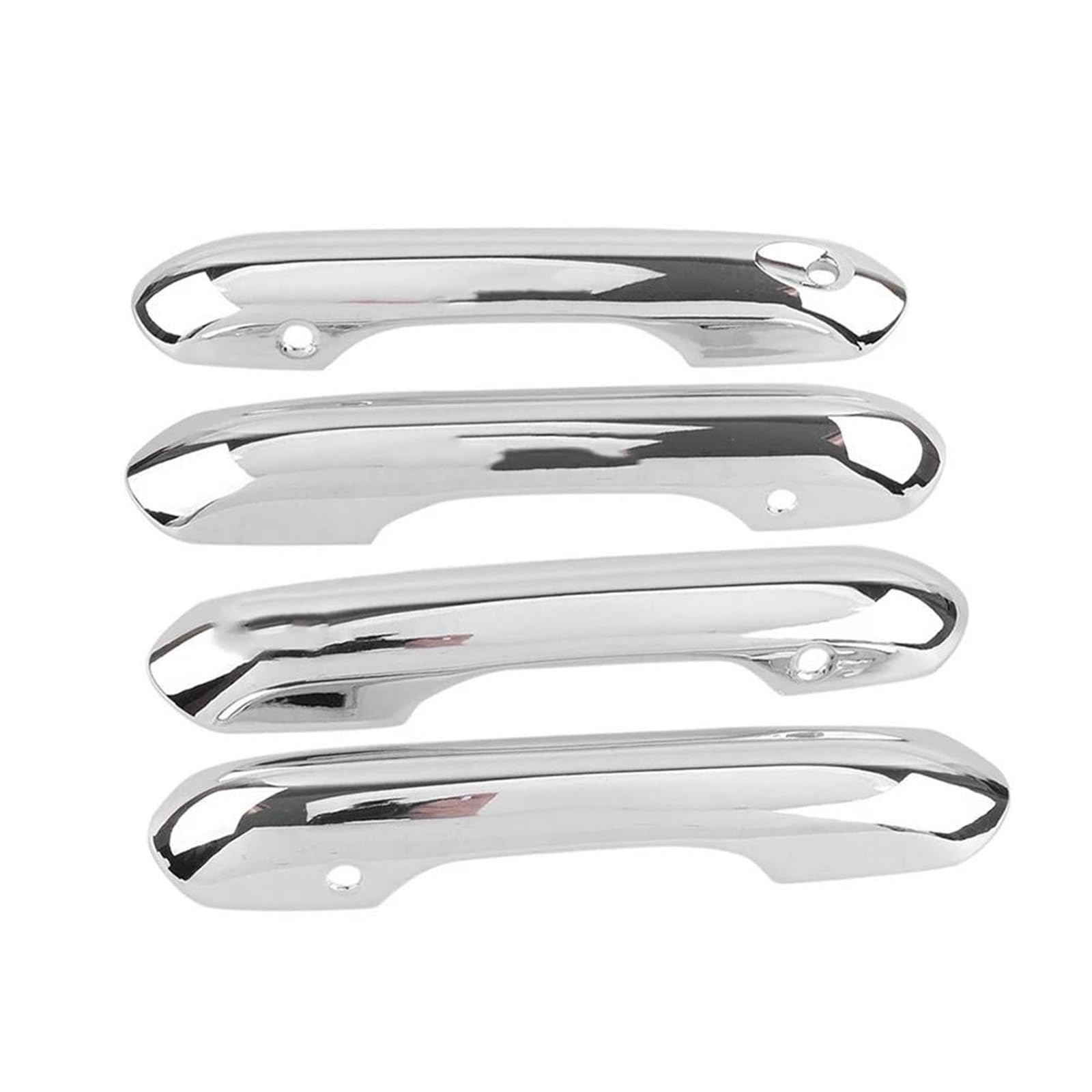 KJHOPY ABS Carbon Fiber Car Exterior Door Handle Cover Trim Styling Accessories for Ford for Explorer 2020-2021 Exterior Door Handle(Chrome)