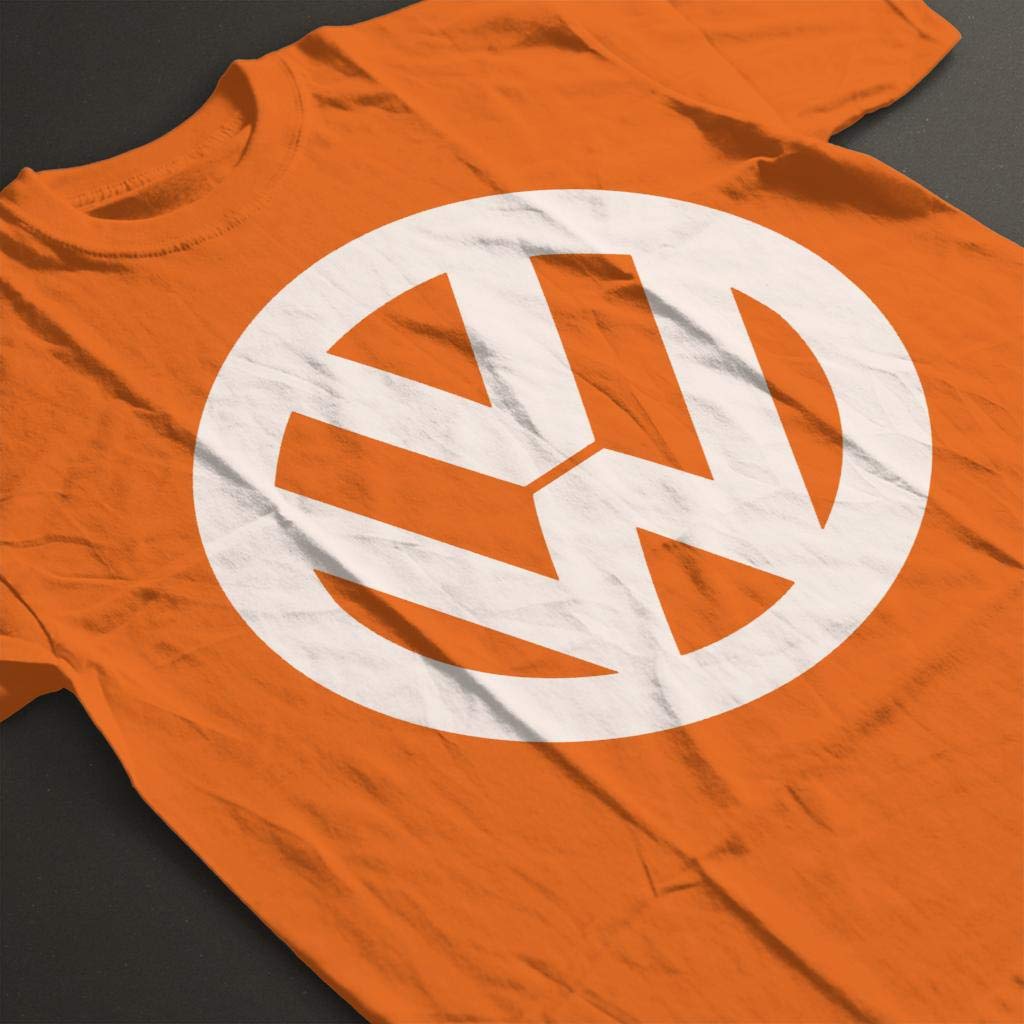 Volkswagen Classic White VW Logo Men's T-Shirt