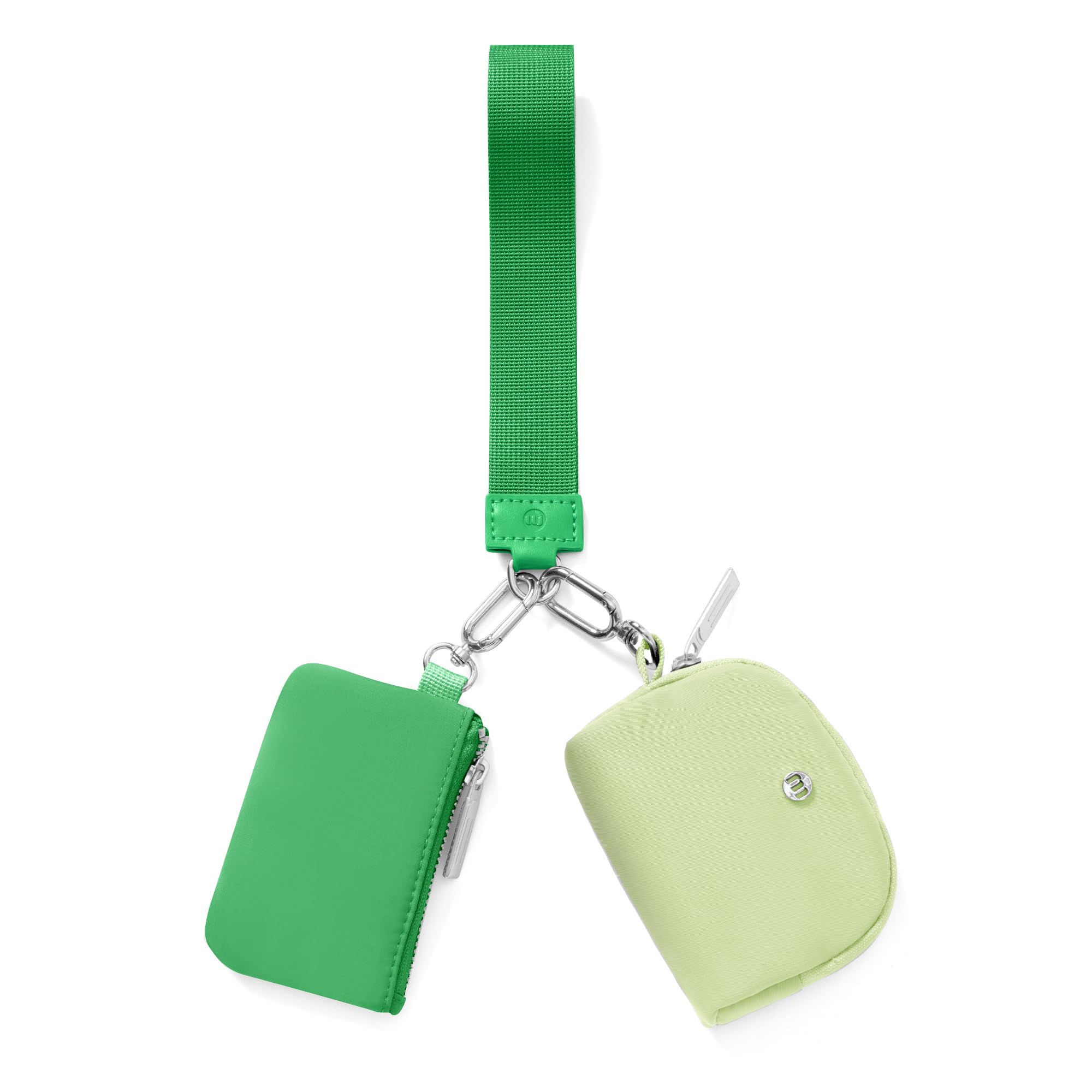 Mum's memoryMini Zip Around Wristlet Wallet for Women Dual Pouch Wristlet Portable keychain wallet Coin Purse Mini Women Coin Pocket