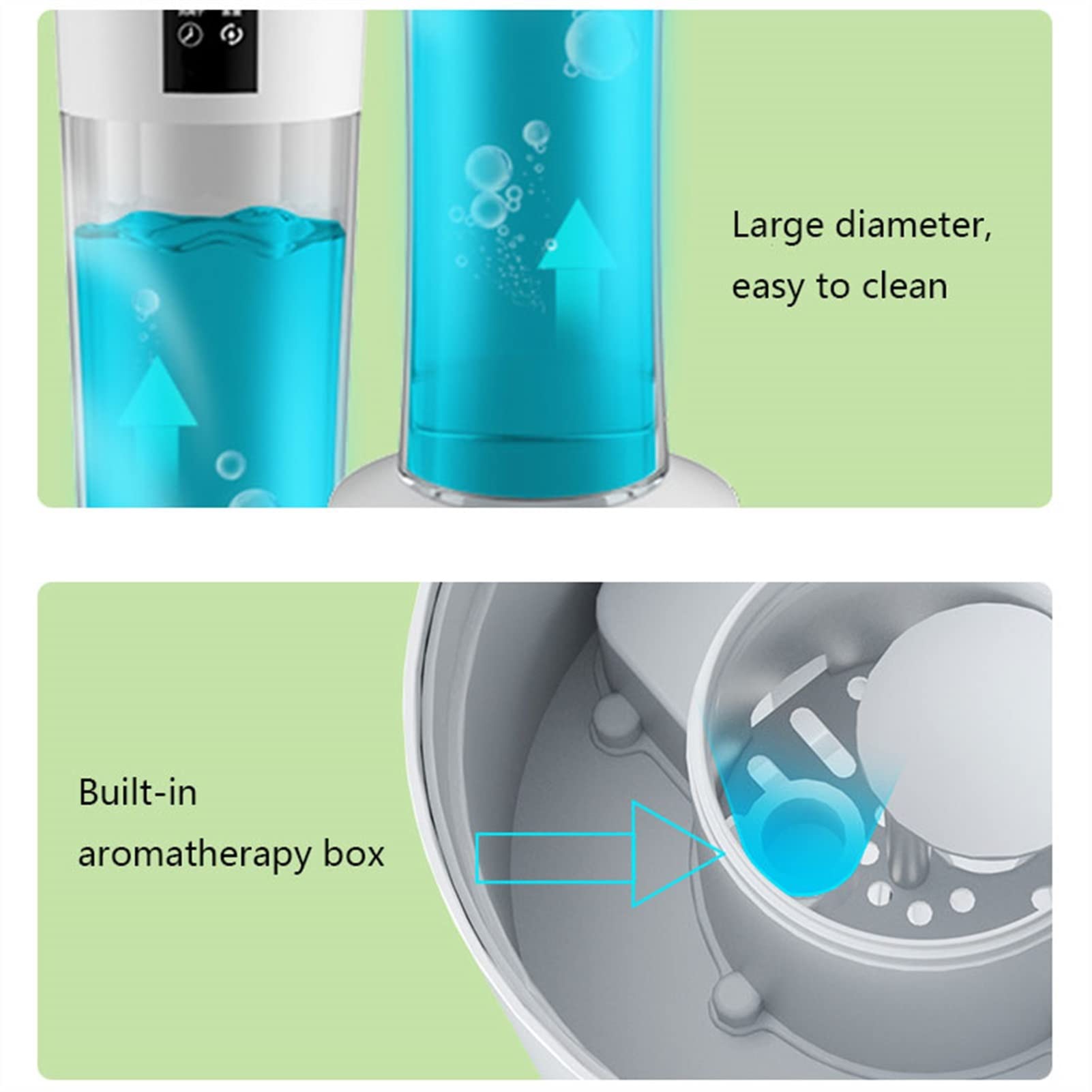 nawilżacz mgły 7 l górne wypełnienie duże nawilżacze do sypialni ciche nawilżacze do dużych pomieszczeń 320 ml/h wyjście mgiełki, automatyczne wyłączanie i łatwy do czyszczenia, ciche działanie parownik nawilżacz