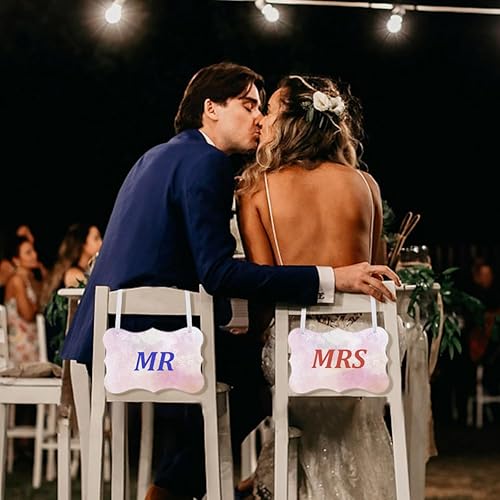 Miniatura 6 de AHANDMAKER 2 carteles colgantes de acrílico transparente, 8.86 x 5.79 pulgadas, etiquetas personalizadas para tarjetas personalizadas para sillas de