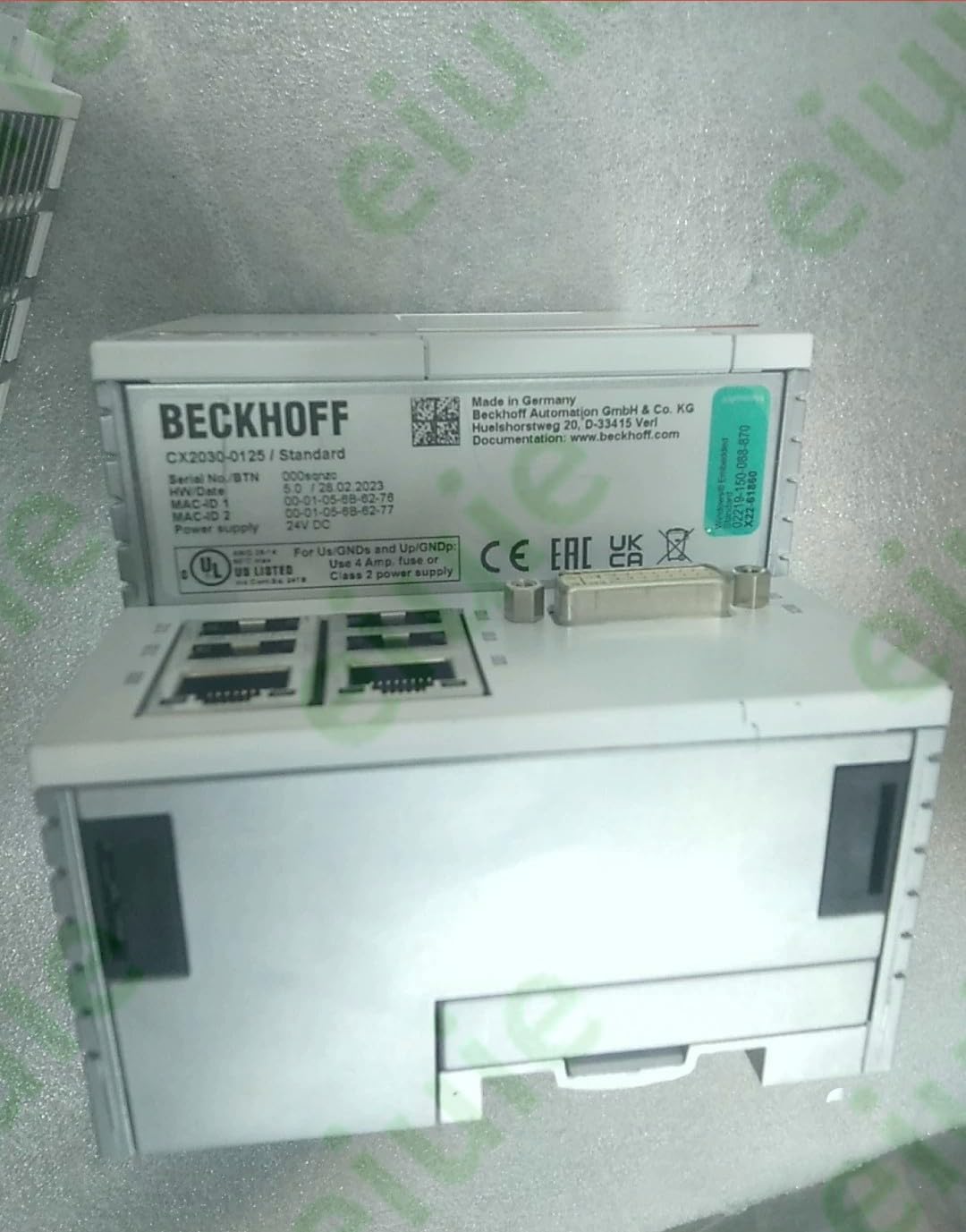 1 Pcs CX2030-0125(Used) Quality Assurance