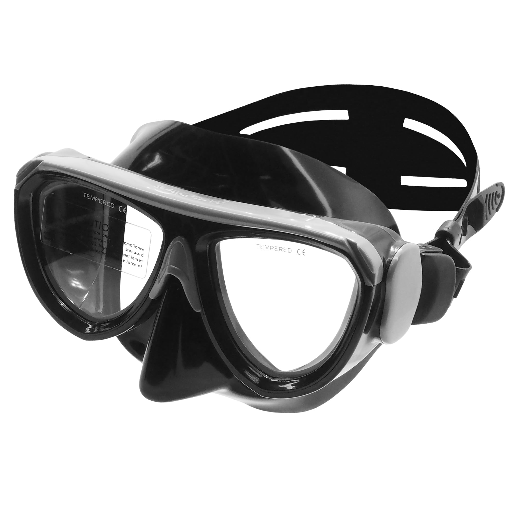 Amazon.com : SAEKODIVE Aviator Diving Mask - Tempered Glass, Anti
