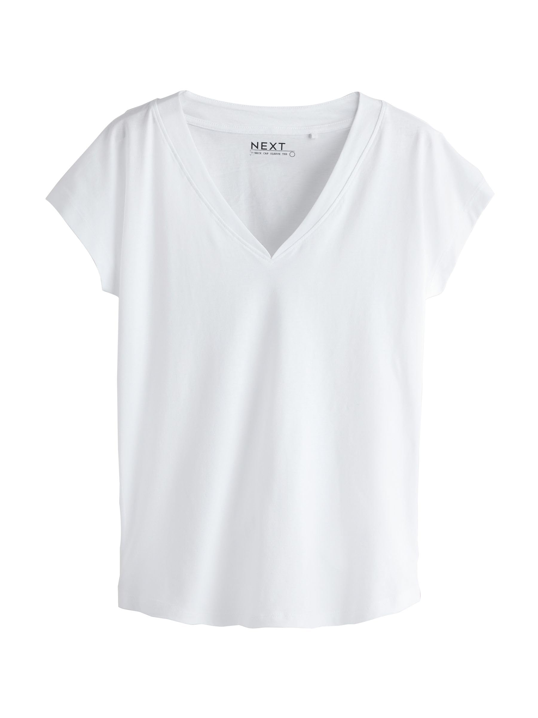 NEXT Damen 7er-Pack T-Shirts mit überschnittenen Schultern