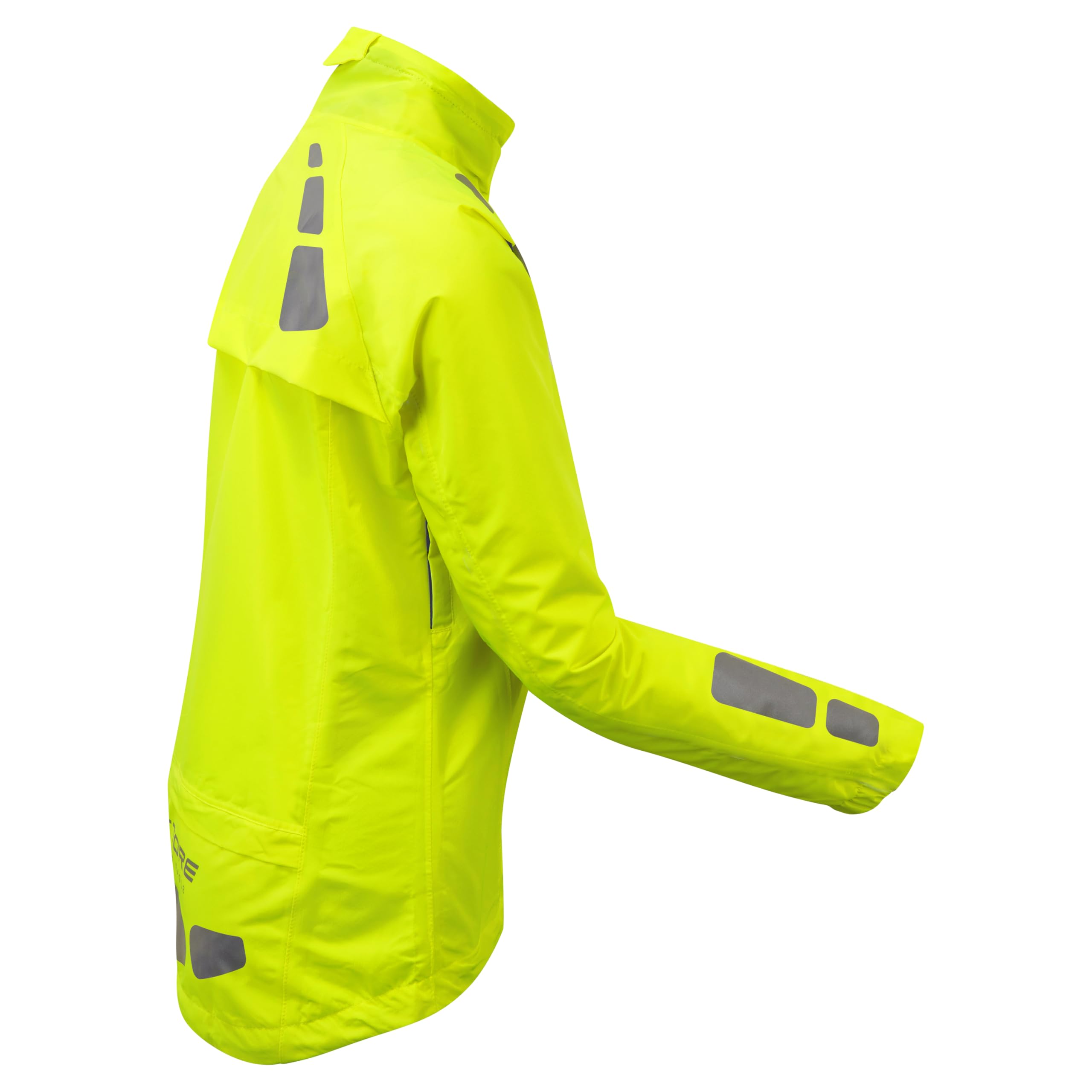 Ettore Chaqueta De Ciclismo Para Mujer Impermeable Transpirable Alta Visibilidad – Night Eagle Evo - Amarilla