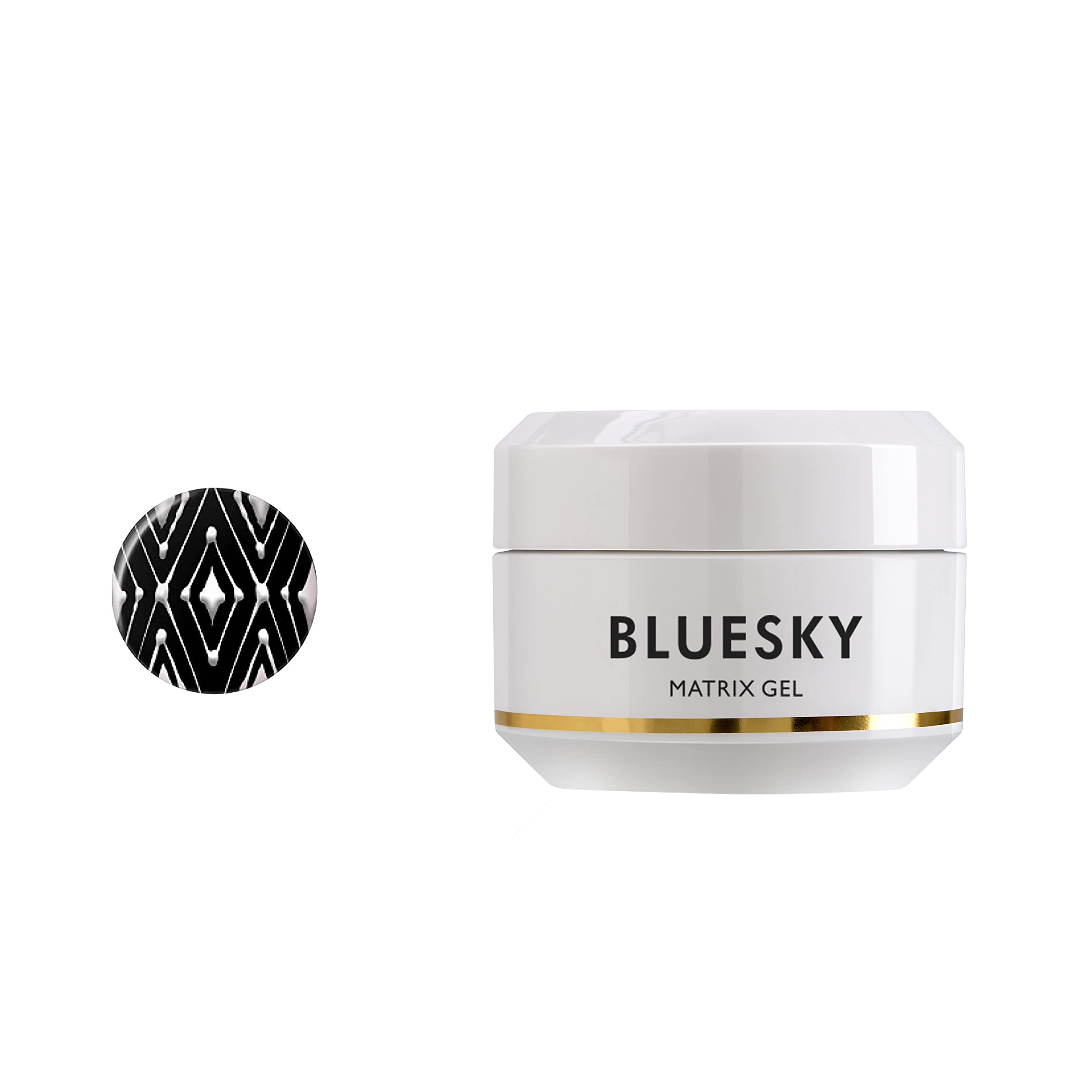 BLUESKY Gel Nail Polish, Matrix Gel, Pearl of Lao Tzu, biały, 8 ml, żel Spider Gel, Lakier do paznokci, żel pająkowy do paznokci, biały kolorowy żel do stylizacji paznokci 8 ml