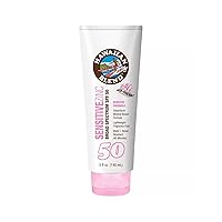 Vista 1 de Hawaiian Blend - Protector solar a base de minerales de zinc para piel sensible, apto para arrecifes, SPF 50-5 fl oz