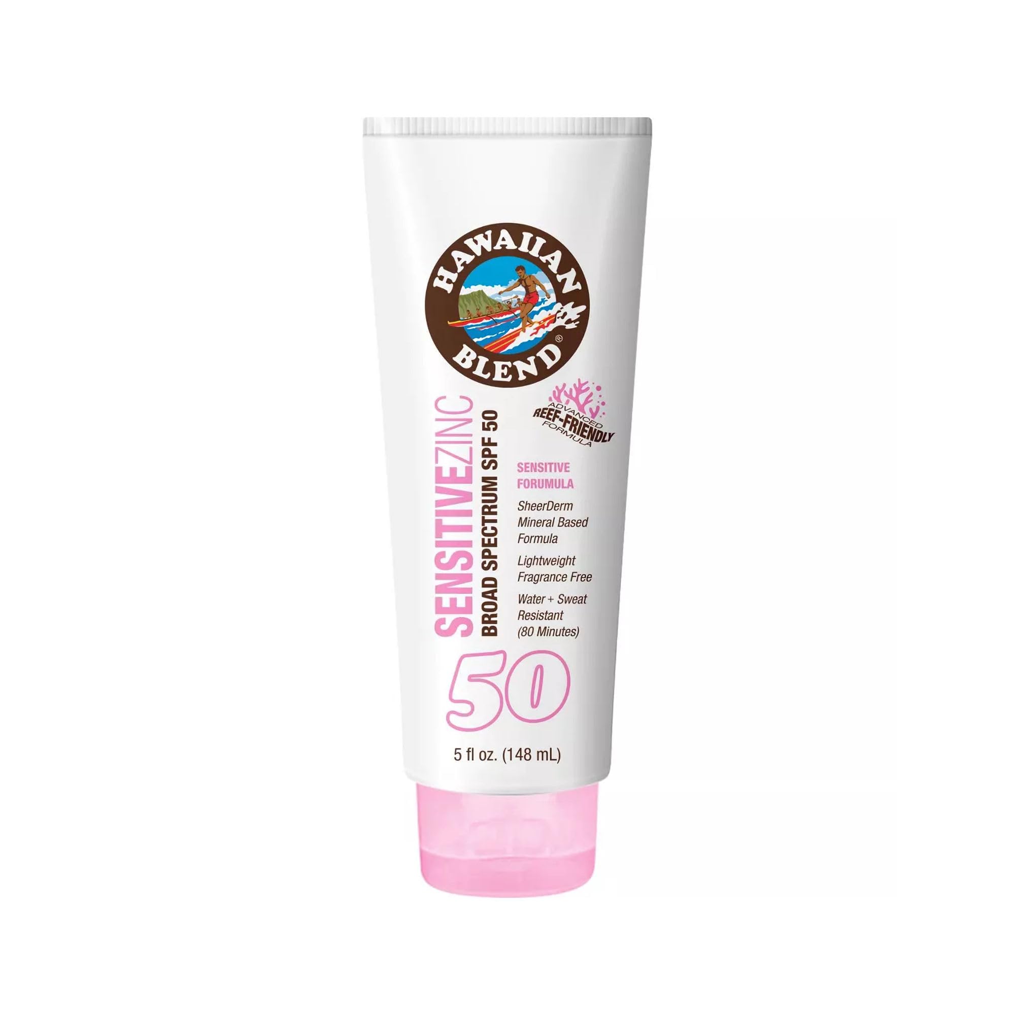 Amazon.com: Hawaiian Blend Sensitive Skin Reef Friendly Zinc