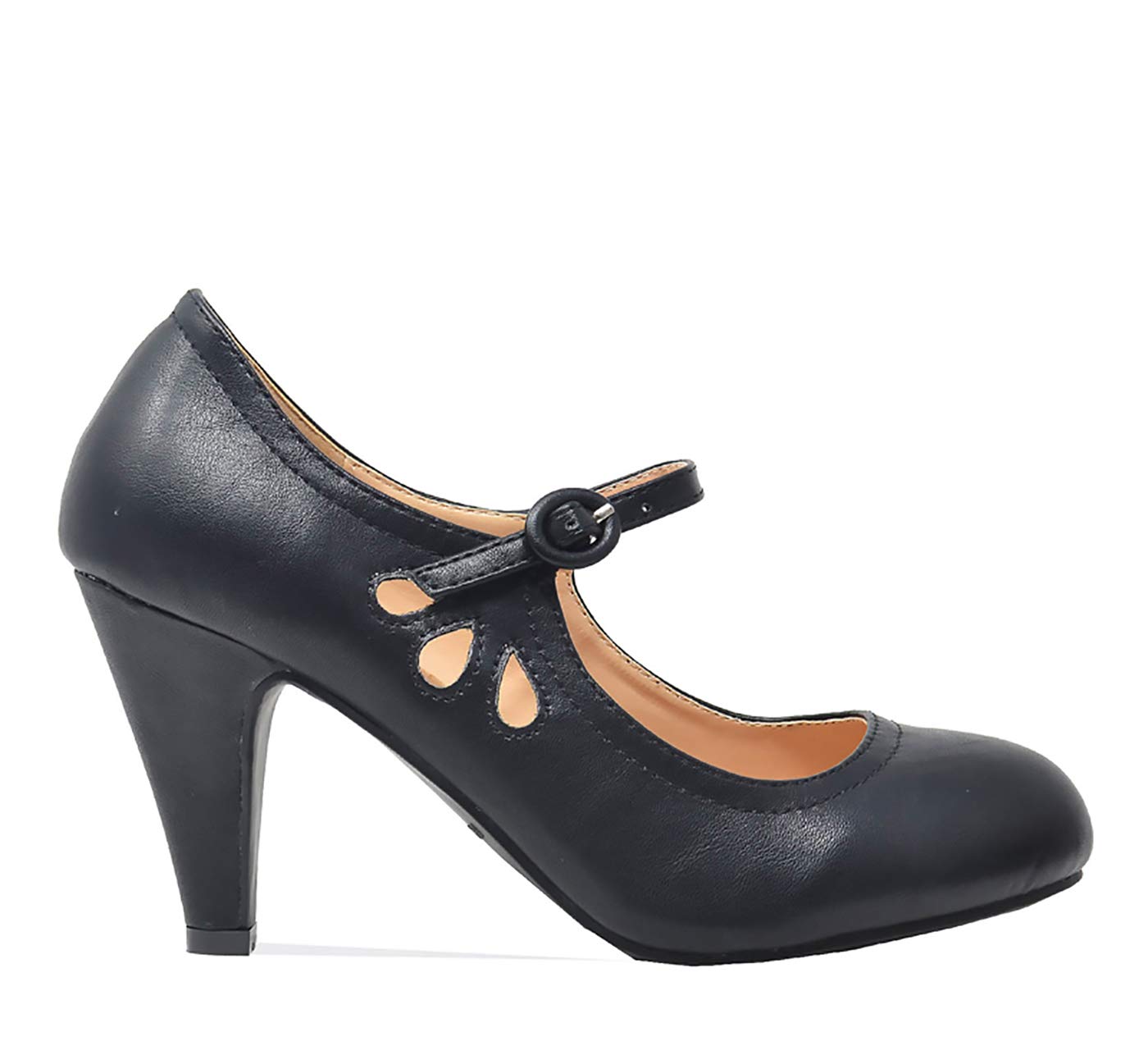 mid heel mary janes