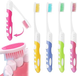Reisezahnbürste 4er-Set klappbar, mini