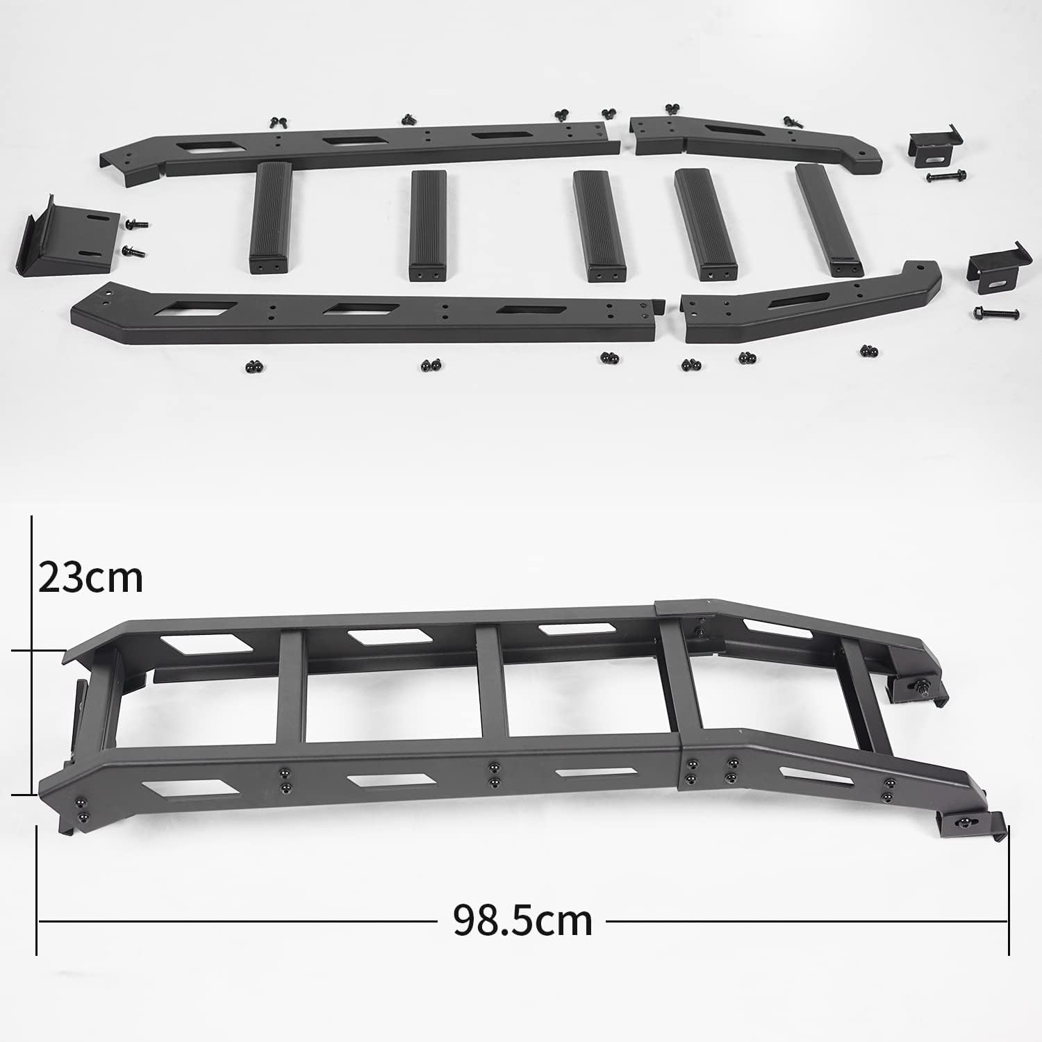 Archaic Échelle de hayon pour Suzuki Jimny Sierra JB64 JB74 2019-2024,Échelle de Queue échelle de Cross-Country pour Jimny gl,pédale d'escalade Pliable