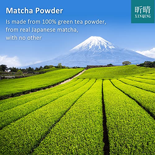 Xin Qing Organic Matcha Pure Matcha Matcha Powder Organic Matcha Green Tea Powder Green Tea Powder Matcha Green Tea Japanese Matcha Uji Matcha Natural Organic 150G #TOP5