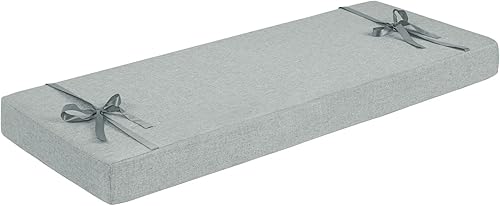 RULAER Cojines de banco, cojín de banco de tamaño personalizado para muebles de interiorexterior, cojines de asiento de patio antideslizantes, cojín