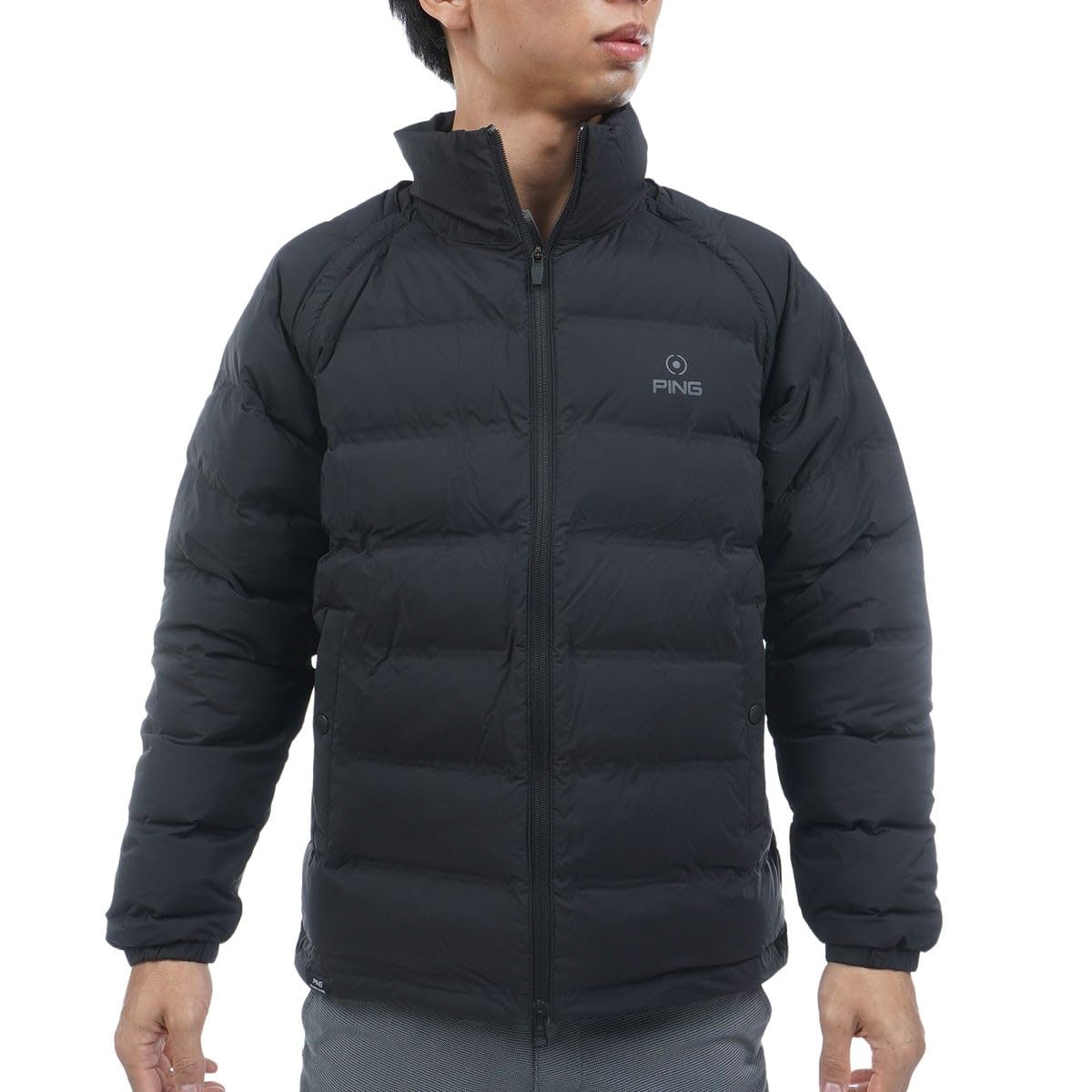 Amazon | [ピン アパレル] メンズ 撥水 2WAY フルジップブルゾン (全