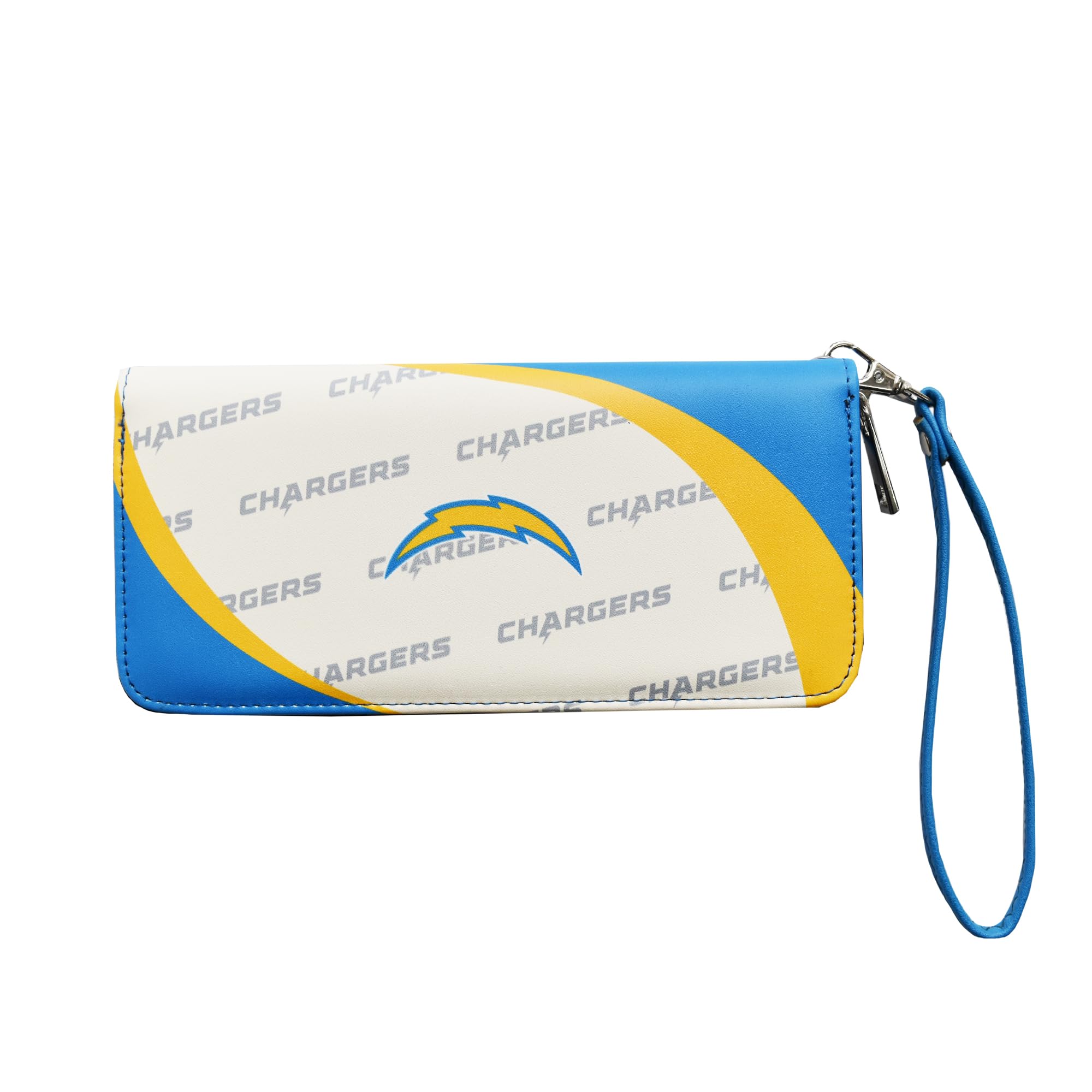 Littlearth Los Angeles Chargers NFL Curve Zip Organizer Wallet