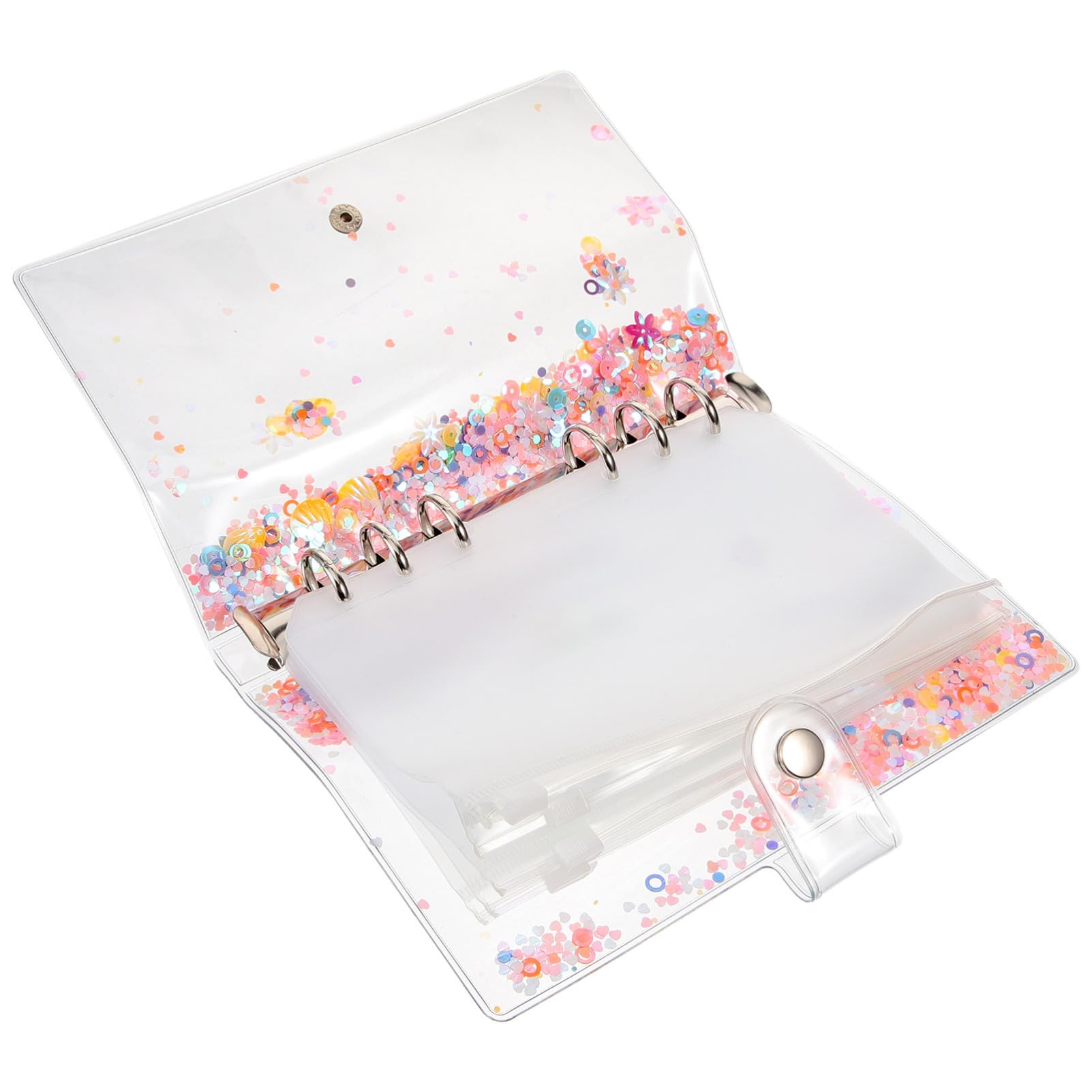 Yardwe 1Set Doll Clothing Storage Binder with Reusable Bags for Organizing Doll Dresses Shoes Hats Transparent Design for Easy Access