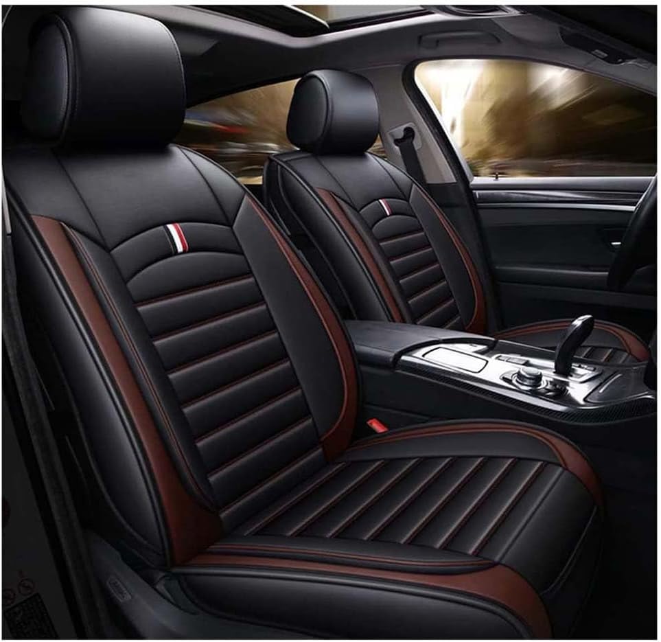 Housses de siège respirantes Volvo XC90 protection intégrale en cuir avant arrière 5 places - 2
