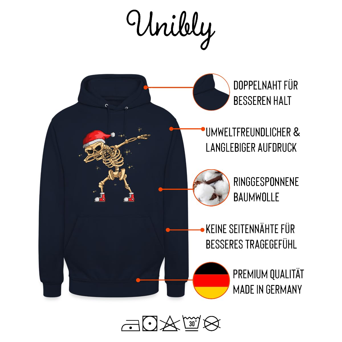 Dab Dabbing Scheletro - Maglione natalizio