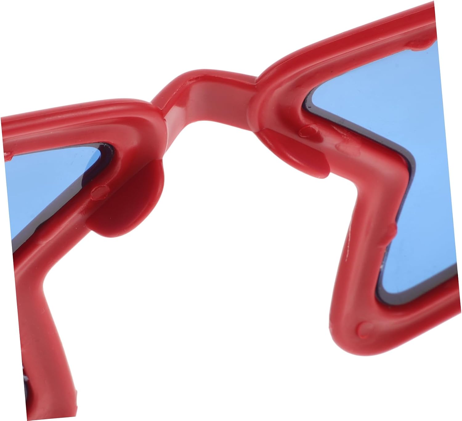 Mobestech 3Pcs Exaggerated Star Shape Oversized Glasses Hawaiian Beach Theme Photo Booth Props for Summer Birthday Parties Novelty Fancy Eyeglasses for Boys and Group Fun