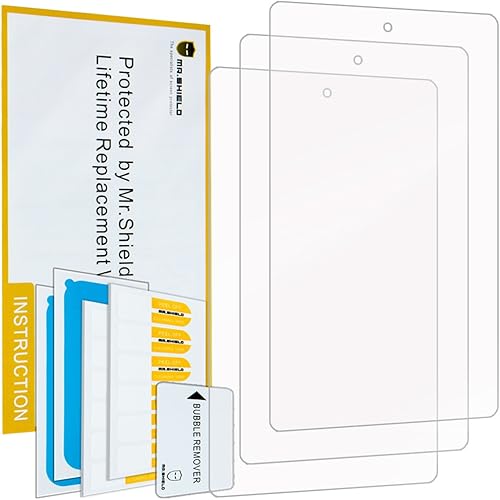 Miniatura 2 de Mr.Shield Diseñado para tableta Amazon Fire HD 8 con Alexa (7ª generación - versión 2017) Protector de pantalla antirreflejos [mate] [3 paquetes]