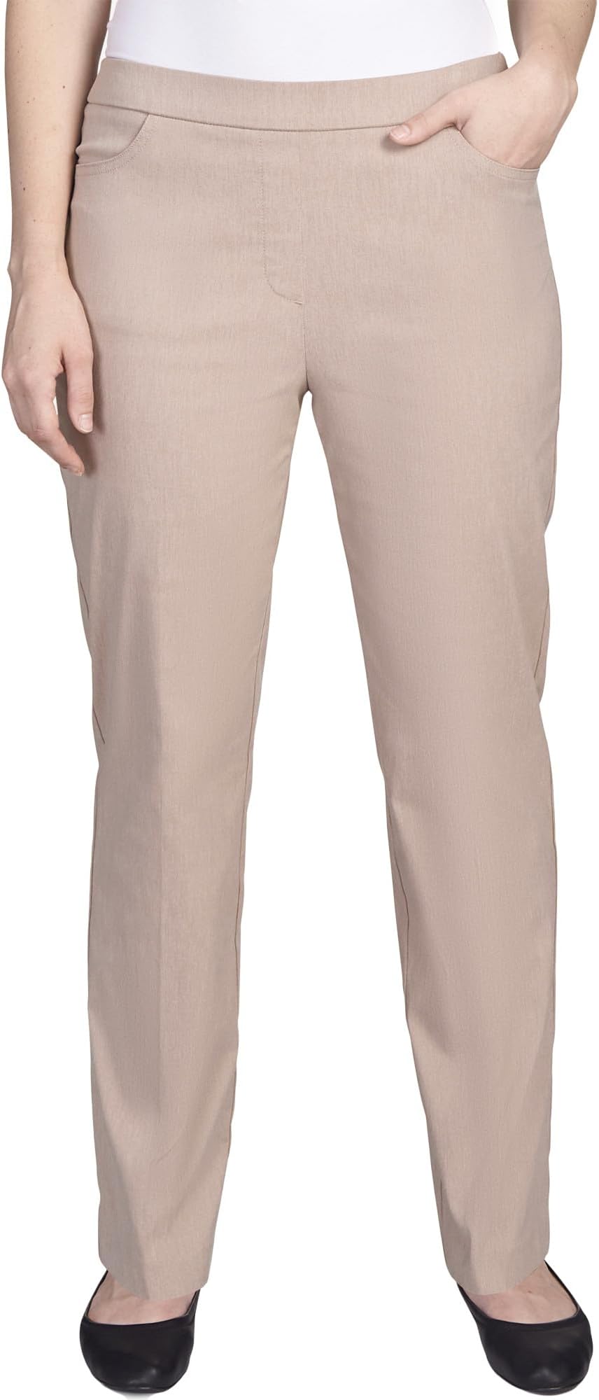 Alfred Dunner Petite Proportioned Medium Allure Slim Pant Pants