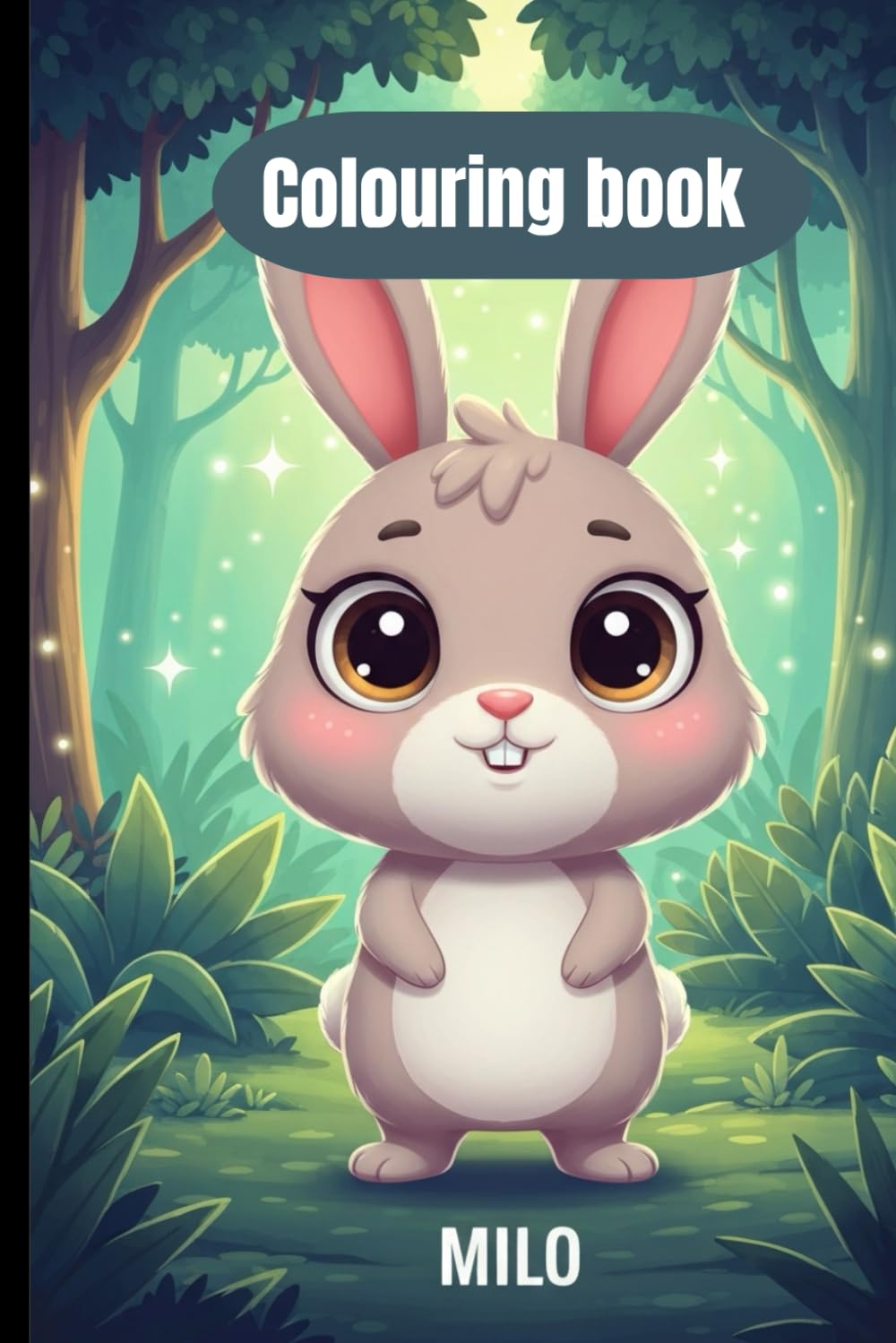 Milo the Brave Bunny Coloring Book: A Cute Animal Story Coloring Adventure for Kids Ages 8–15 | 66 Fun & Relaxing Coloring Pages